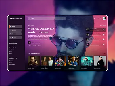 Conceito de Player de Música